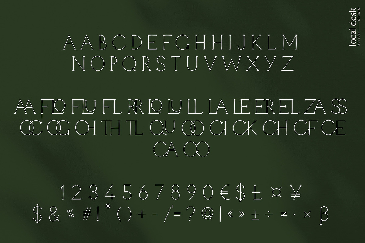 Quinces – A Delicate Display Serif, a Serif Font by Local Desk Designstudio (Photo 4 of 11)