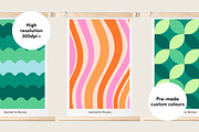 Retro Curves, an Outline Icon by Geometrica Bureau (Thumbnail 10 of 11)
