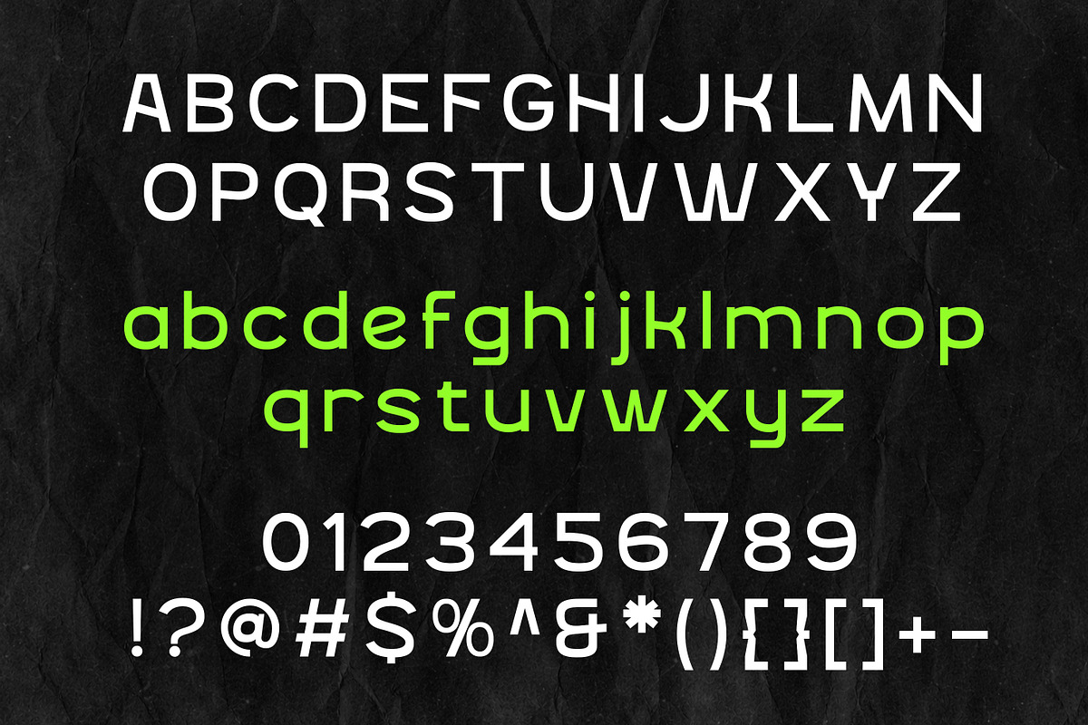 Kyro Sans - Modern Display Font, a Sans Serif Font by Muflieart (Photo 3 of 8)
