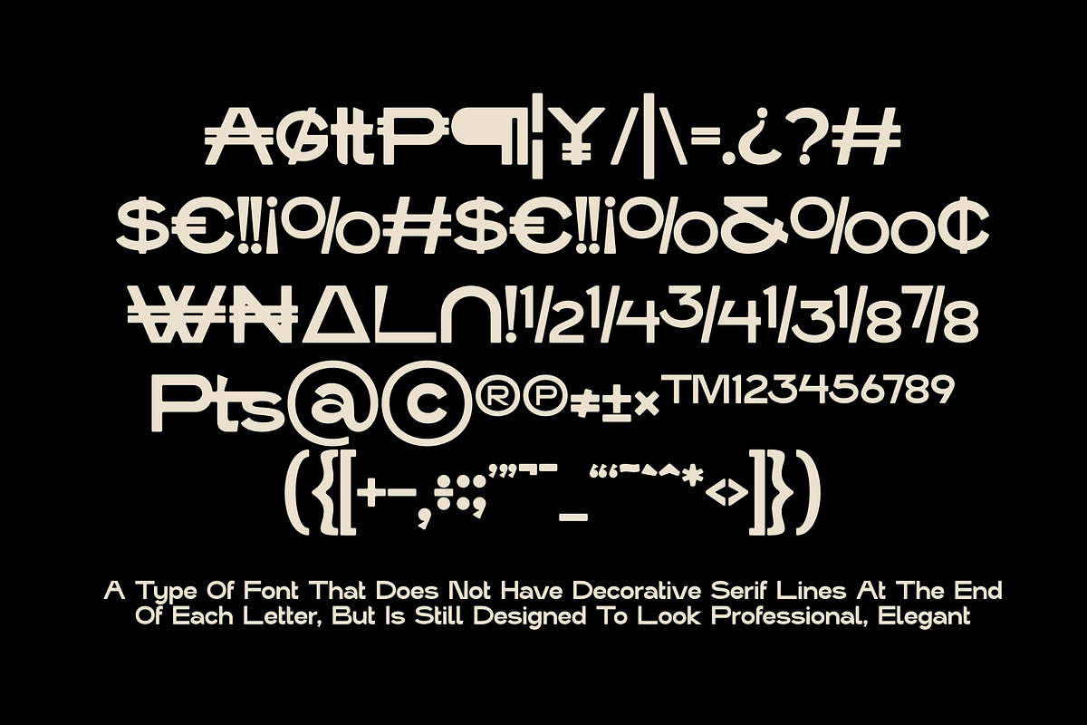 Minati - Modern Sans Serif Font, a Sans Serif Font by MaikoHatta (Photo 8 of 8)
