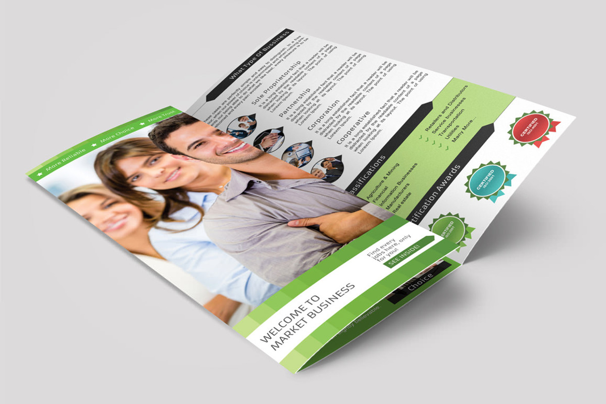 Business Marketing Trifold Brochure, a Brochure Template by Affantjie Photowork (Photo 2 of 5)
