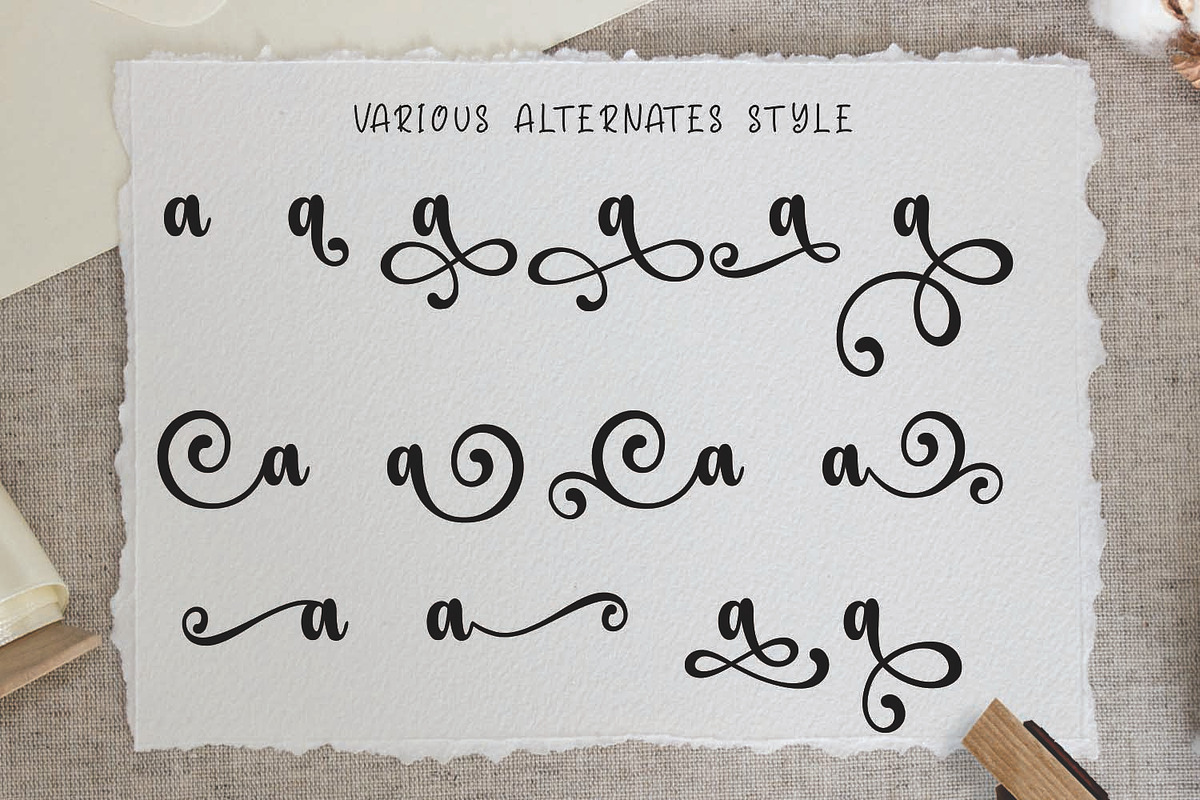 Butter Sandwich, a Script Font by Mozatype (Photo 15 of 23)