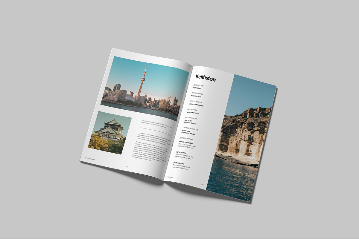 A4 Brochure Catalog Mockup preview 5