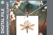 Boho Western Moth Clipart Bundle, an Animal Illustration by Enliven Designs (Thumbnail 7 of 8)