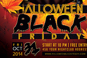 Halloween Black Friday Flyer, a Flyer Template by MergeIdea (Thumbnail 3 of 3)