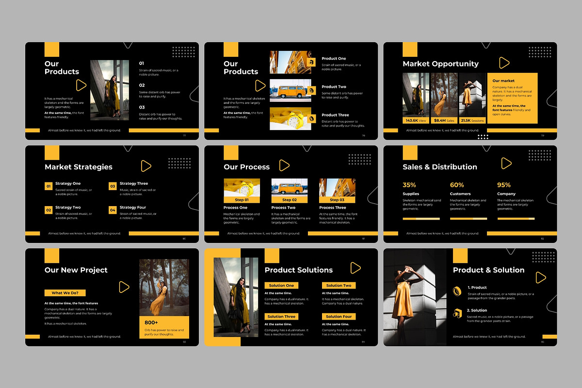 Business Plan -Presentation Template, a Presentation Template by MNML Agency (Photo 30 of 34)