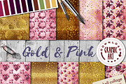 DIGITAL PAPER PATTERNS PACK, a Pattern Graphic by Download Graphic Art (Thumbnail 1 of 6)