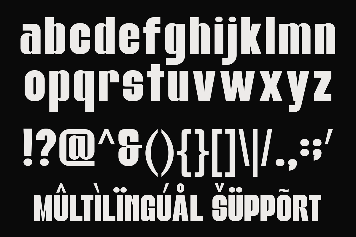 Gold Roger - Bold Condensed Font, a Sans Serif Font by Font Liner (Photo 10 of 10)