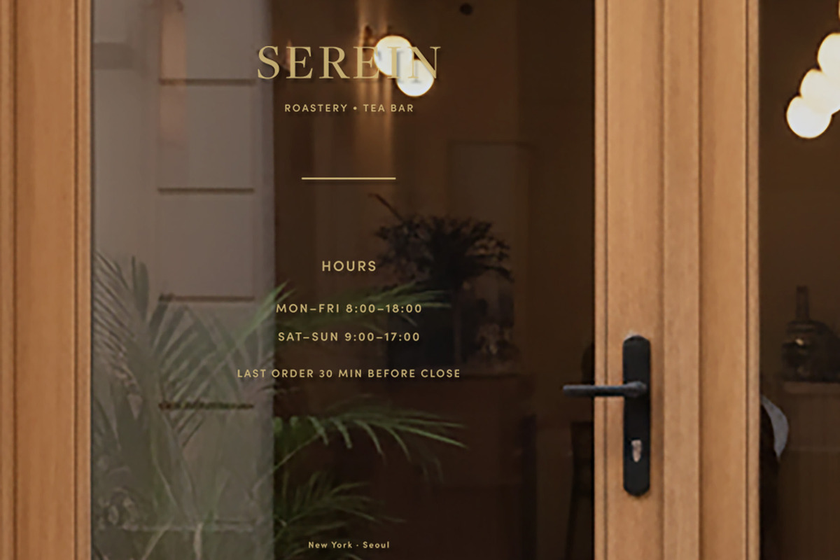 SEREIN V1. Minimal Café Branding Kit, a Branding & Logo Template by studio MoShie (Photo 6 of 9)