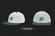 Realistic Snapback Hat Mockup, a Hat Mockup by Uncentrifuged Pressure (Thumbnail 4 of 7)