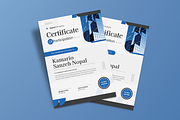 Modern Internship Certificate, a Stationery Template by MMPixelCraft (Thumbnail 5 of 5)