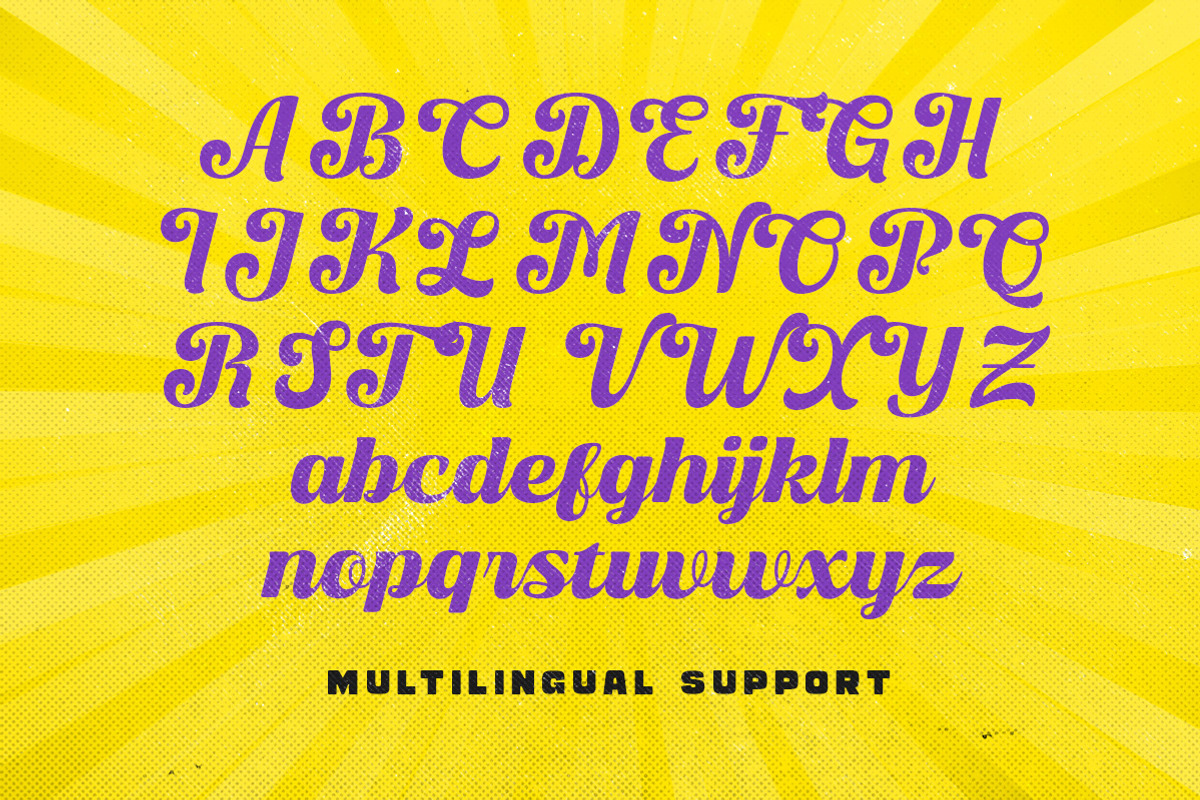 Gilded Majestic - Display Script, a Script Font by Letterhend Studio (Photo 5 of 9)