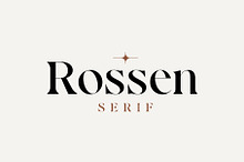 Rossen Serif – Sophisticated Font