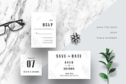 Minimal Wedding Invitation Suite, an Invitation Template by Creativestoree (Thumbnail 4 of 5)