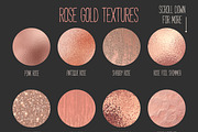 Rose gold and champagne textures, a Texture Graphic by Paper Farms (Thumbnail 3 of 5)