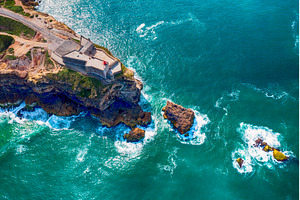 Rocky Cape with a lighthouse in the, a Nature Photo by Nature and travel