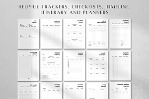 Budget Planner Printable 2024