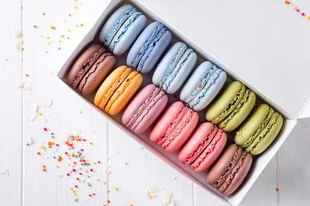 Colorful macaroons sweet macarons stock photo containing macaroon and sweet, a Food & Drink Photo by YuMyart