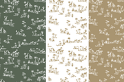 Refined Safari Toile de Jouy Pattern, a Wallpaper Graphic by Hughes Studio (Thumbnail 8 of 8)