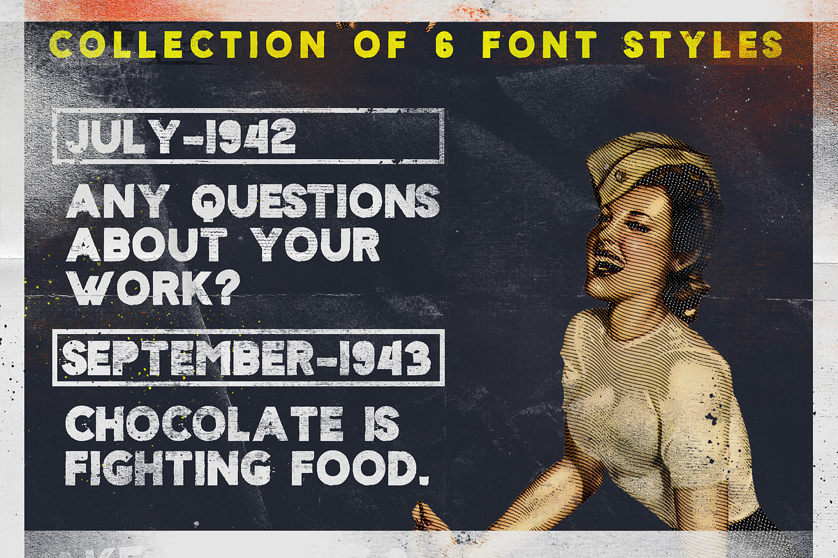 Sign '45 Typeface -50% preview 3