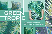 GREEN TROPIC seamless patterns, a Pattern Graphic by ANAKOTO (Thumbnail 4 of 14)
