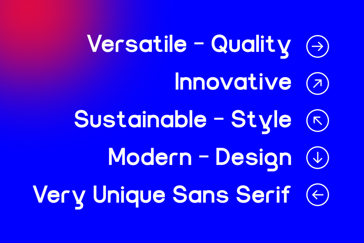 Gyra Modern Cyrillic Sans Serif Font, a Sans Serif Font by Vadovastd (Photo 4 of 7)