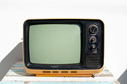vintage tv, a Technology Photo by ptystockphoto (Thumbnail 1 of 2)