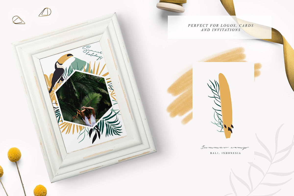 Tropic Paradise Collection, an Animal Illustration by Julia Dreams