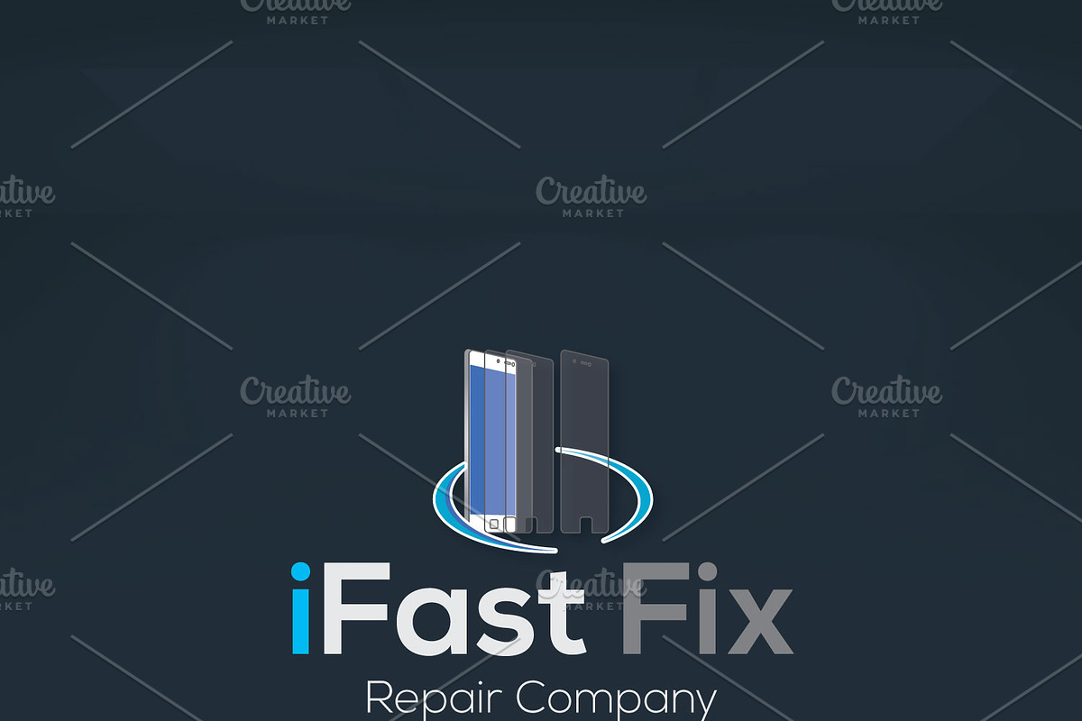 I Fast Fix Logo, a Branding & Logo Template by Design_Creator (Photo 2 of 2)
