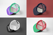 Realistic Trucker Hat Mockup, a Hat Mockup by Uncentrifuged Pressure (Thumbnail 9 of 19)