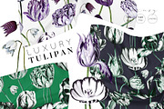 Luxury Tulipan Floral Seamless Print, a Pattern Graphic by TSTUDIO (Thumbnail 1 of 10)