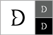 Stylized Letter D Symbol, a Branding & Logo Template by quadrazo (Thumbnail 1 of 2)