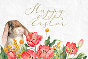 Easter cards with a cute bunny, an Illustration by RushkinaAntonina (Thumbnail 3 of 3)