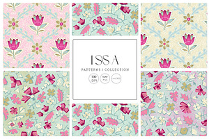 Issa Indian Buta Floral Patterns