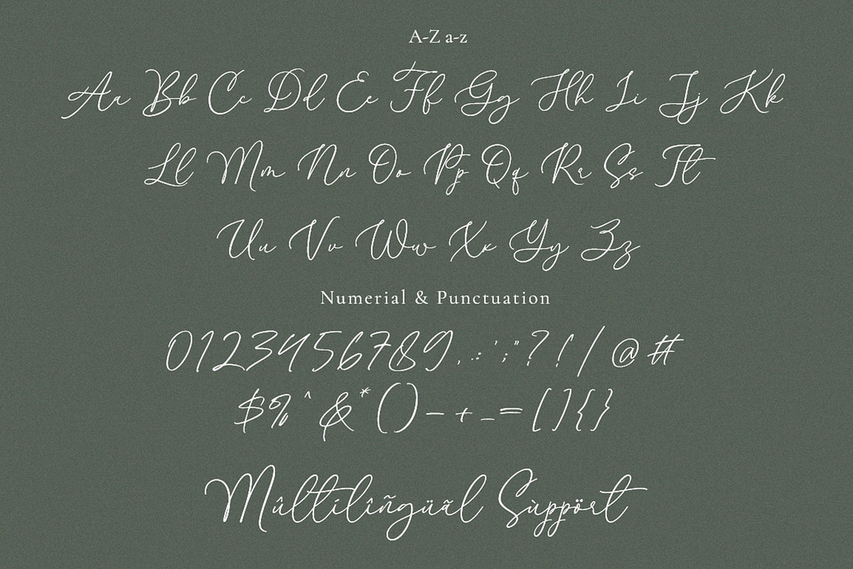 Melody Sunday - Heart Connected Font, a Script Font by Subectype Studio (Photo 8 of 10)