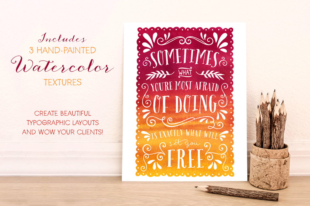 DIY Decorative Typography Pack, a Decorative Illustration by Callie Rian & Co. (Photo 5 of 5)