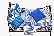 Color metal children's beds 3d model, a Furniture 3D Model by 3dmitruk (Thumbnail 7 of 12)