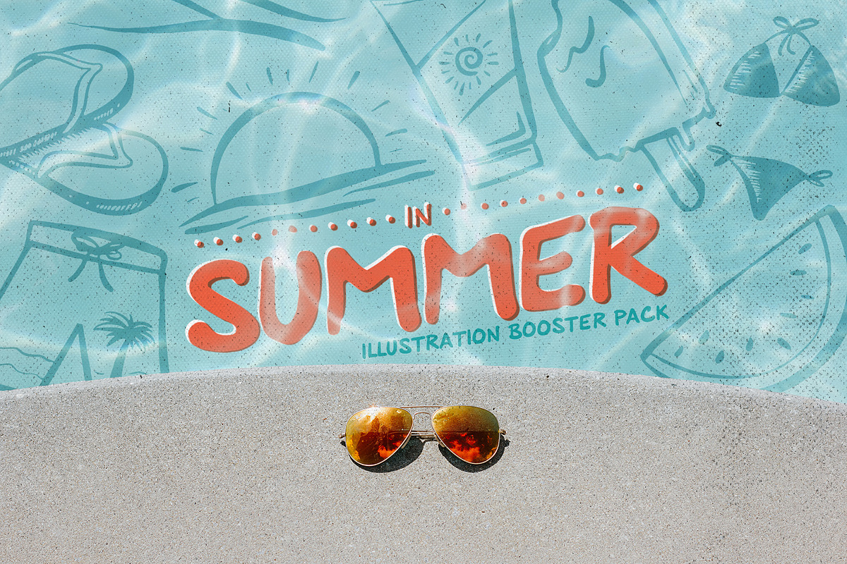 Summer: Illustration Booster Pack, a Food Illustration by Mitch Made (Photo 1 of 3)