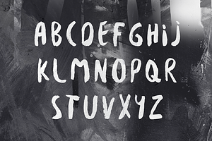 Besom Extended Brush Font