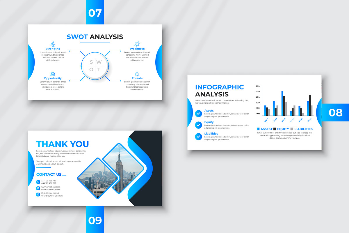 Corporate Powerpoint Template, a Presentation Template by pixelcreatx (Photo 3 of 3)