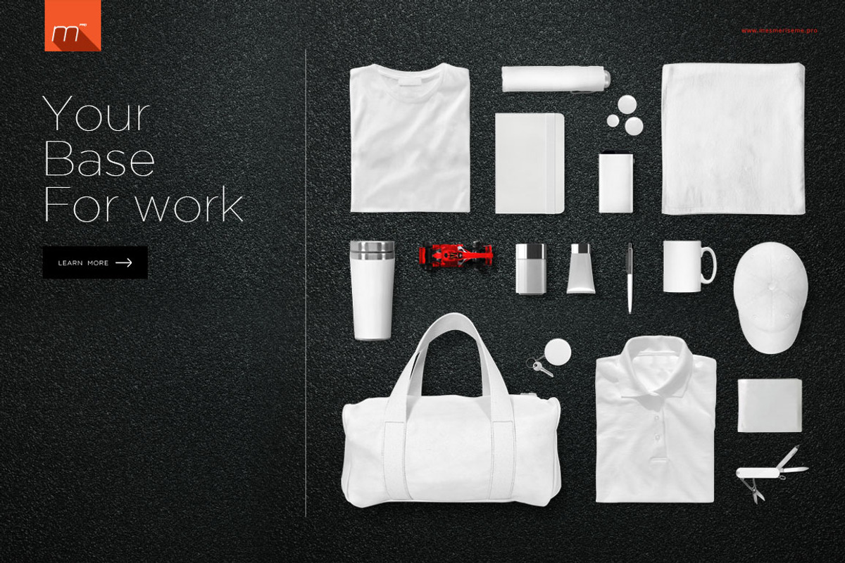 Car Racing Company Identity Mock-up, an Advertising Mockup by Mocca Mockups Store (Photo 4 of 5)