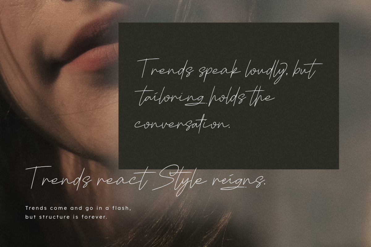 Bethney Signature - Minimalist Font, a Script Font by Masyafi Studio (Photo 6 of 8)