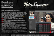 Presets for Lightroom Retro Exposure, an Action Add-On by Miracle_Design (Thumbnail 51 of 51)