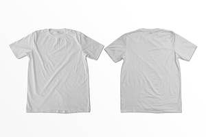 Front & Back T-Shirt Mockup