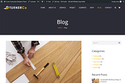 Turner Construction & Business Theme, a WordPress Template by Cherry Wordpress Theme (Thumbnail 7 of 8)