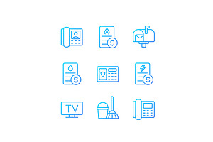 Services and bills pixel perfect, an Icon by IMG Visuals
