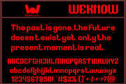 The Time font, a Font by weknow (Thumbnail 3 of 8)