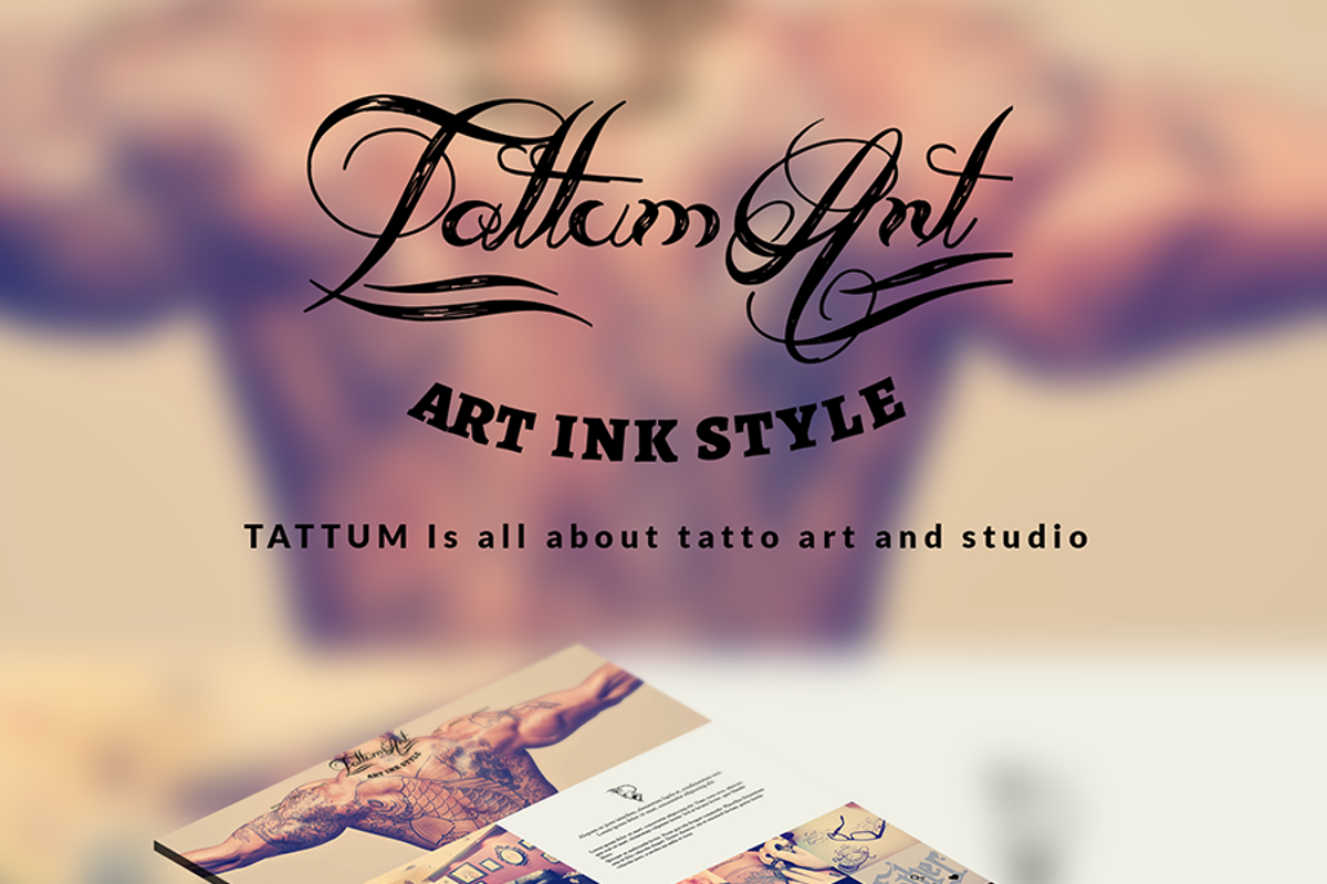 Tattum - Multi-Purpose One Page Psd, a Landing Page Template by Tetuko Themes (Photo 2 of 3)