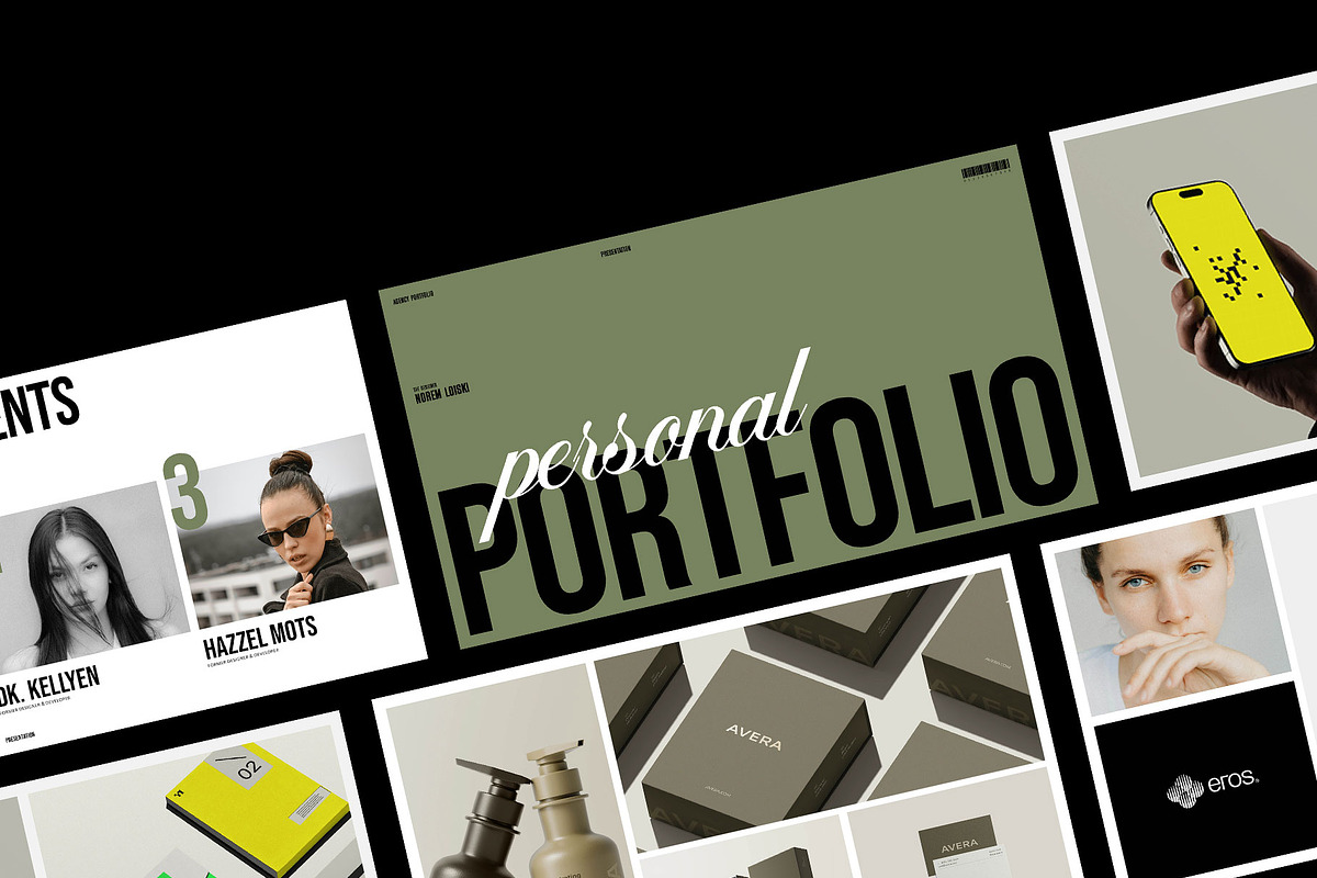 Personal Portfolio Presentation Deck, a Presentation Template by Devators (Photo 3 of 6)