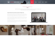 Photo Studio PSD Website Template, a Landing Page Template by WebbyTemplates (Thumbnail 3 of 8)